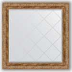 фото Зеркало в багетной раме Evoform античная бронза 85x85 см