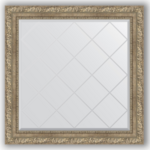 фото Зеркало в багетной раме Evoform античное серебро 85x85 см