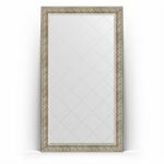 фото Зеркало в багетной раме Evoform барокко серебро 115x205 см