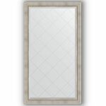 фото Зеркало в багетной раме Evoform римское серебро 96x171 см