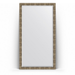фото Зеркало в багетной раме Evoform серебряный бамбук 108x198 см