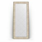фото Зеркало в багетной раме Evoform серебро 85x205 см