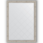 фото Зеркало в багетной раме Evoform римское серебро 131x186 см
