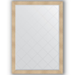 фото Зеркало в багетной раме Evoform золотые дюны 131x186 см