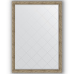 фото Зеркало в багетной раме Evoform античное серебро 130x185 см