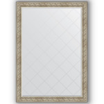 фото Зеркало в багетной раме Evoform барокко серебро 135x190 см