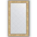 фото Зеркало в багетной раме Evoform состаренное серебро 102x177 см