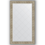 фото Зеркало в багетной раме Evoform барокко серебро 100x175 см