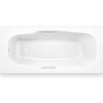 фото Atlantica HG 180x80 B80J handles с ручками Белая