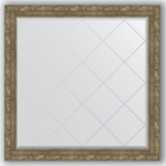 фото Зеркало в багетной раме Evoform античная латунь 105x105 см