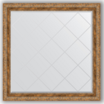 фото Зеркало в багетной раме Evoform античная бронза 105x105 см