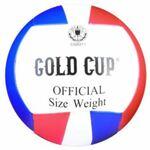 фото Мяч волейбольный GOLD CUP, 280г, PVC матовый, 2 слоя