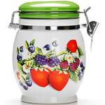 фото Банка для сыпучих продуктов LORAINE, Ягоды, 0,9 л