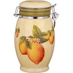 фото Емкость для сыпучих продуктов AGNESS, Лимоны, 1,1 л