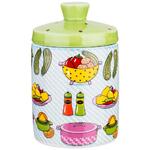 фото Банка для сыпучих продуктов Lefard, Vegetable, 8*8*12,7 см