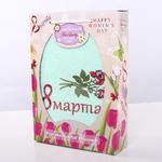 фото Полотенце 8 Марта Цвет: Салатовый (45х90 см)